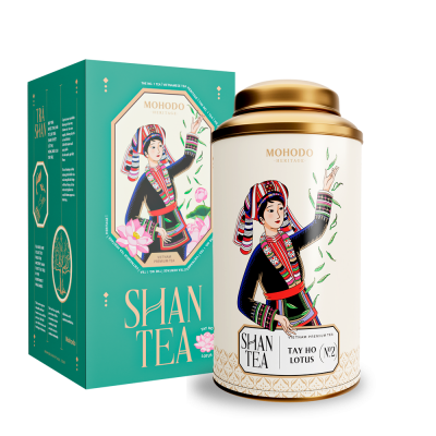 Trà Shan ướp Sen Tây Hồ (No.2)-80g